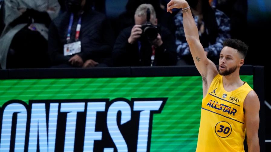 VÍDEO: Stephen Curry ganó la competencia de tres con dramatismo 