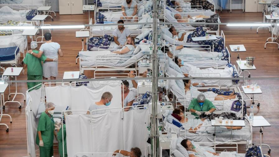 Escalada de muertos por COVID en Brasil: récord de 2,841 en 24 horas