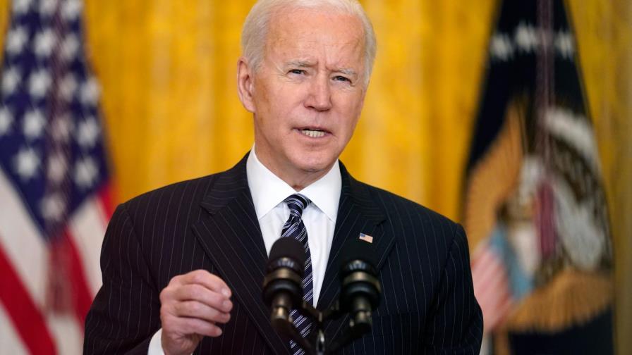 Primera rueda de prensa del presidente Joe Biden