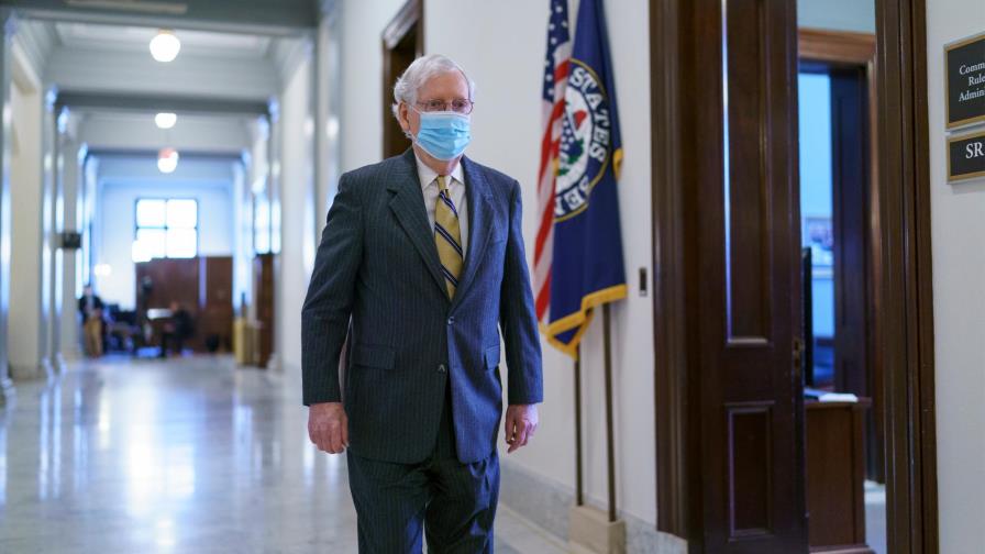 Líder republicano del Senado de EEUU se opone al plan de infraestructura de Biden