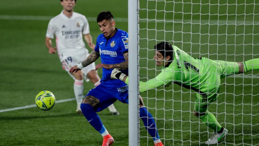 Courtois y Militao no bastan y el Madrid empta a cero con el Getafe