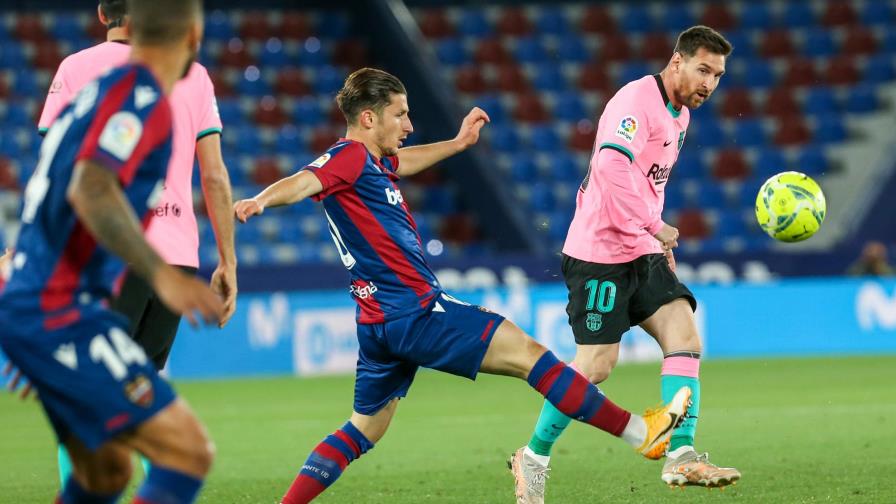El Barcelona se deja dos puntos y puede que LaLiga ante el Levante