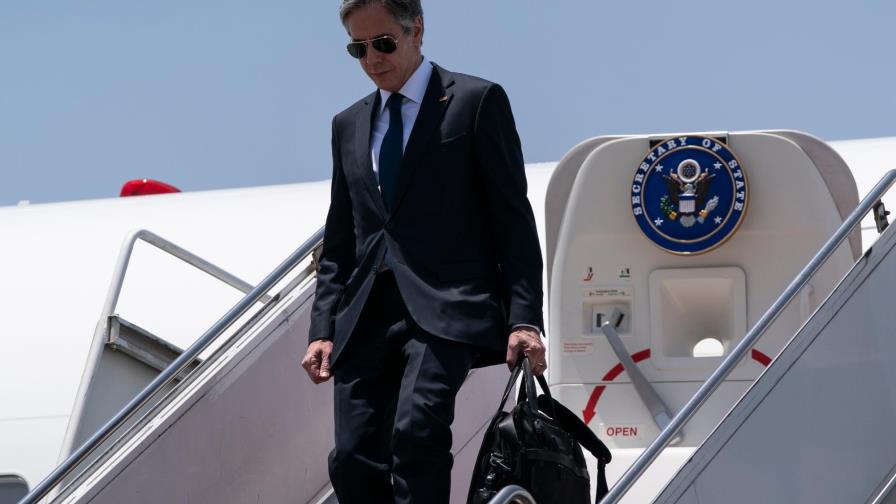 Blinken antepone reconstrucción de Gaza al proceso de paz palestino-israelí