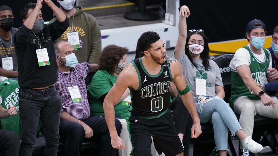 Tatum brilla con 50 y Celtics despiertan ante Nets Tatum brilla con 50 y Celtics despiertan ante Nets