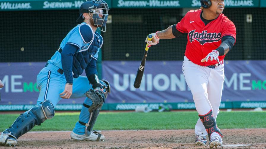 José Ramírez decide y los Indios dividen con los Azulejos 