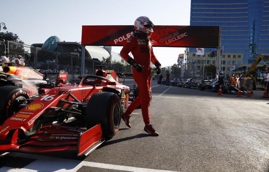 F1: Leclerc gana la pole en sesión acortada por choque