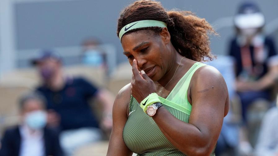 Serena Williams eliminada por Rybakina en octavos de Roland Garros