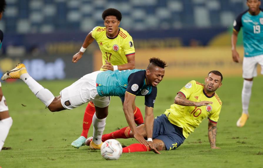 Colombia prolonga malos resultados de Ecuador con victoria 1-0 en la Copa América