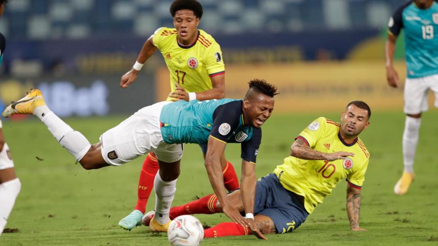 Colombia prolonga malos resultados de Ecuador con victoria 1-0 en la Copa América Colombia prolonga malos resultados de Ecuador con victoria 1-0 en la Copa América