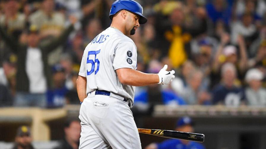 Pujols alcanza su base 6,000, el cuarto en la historia que lo logra