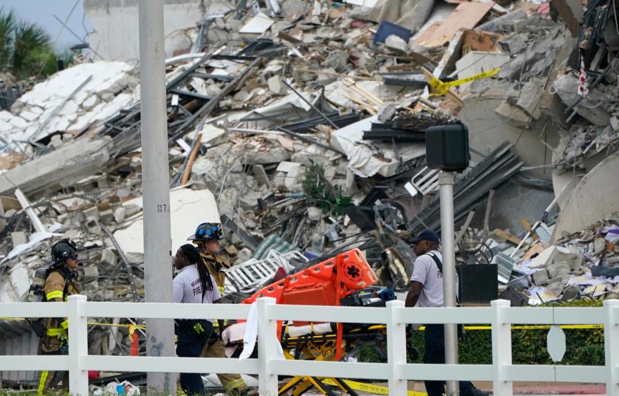 Policía de Miami eleva a 99 la cifra de desaparecidos en el colapso del edificio 