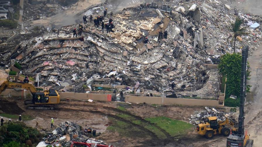 Cifra de muertes por derrumbe de edificio en Miami sube a 9 Cifra de muertes por derrumbe de edificio en Miami sube a 9