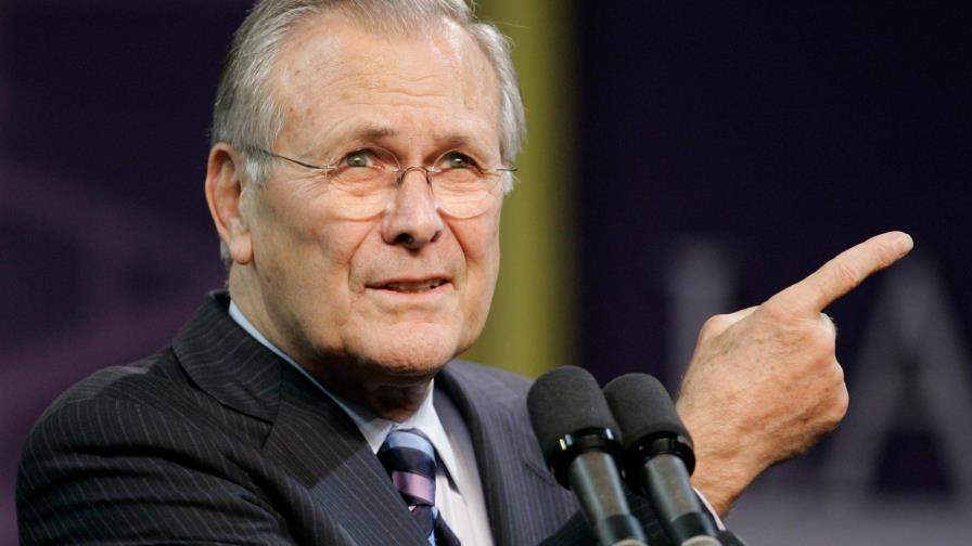 Muere exsecretario de Defensa de EEUU Donald Rumsfeld