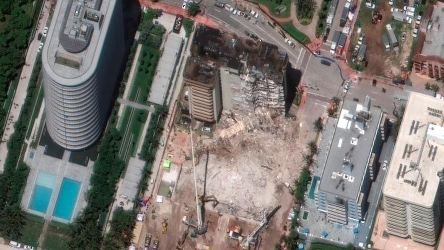 Preparan demolición de parte de edificio que no colapsó Preparan demolición de parte de edificio que no colapsó