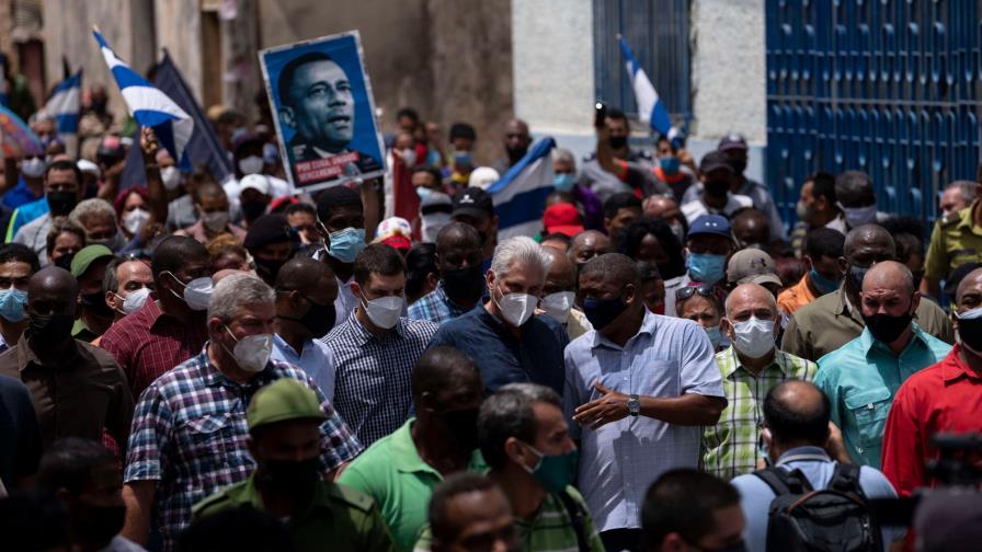 EEUU, “muy preocupado” por la llamada de Díaz-Canel a “combatir” protestas