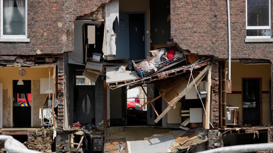 Las inundaciones dejan destrozos en Bélgica que tardarán años en repararse