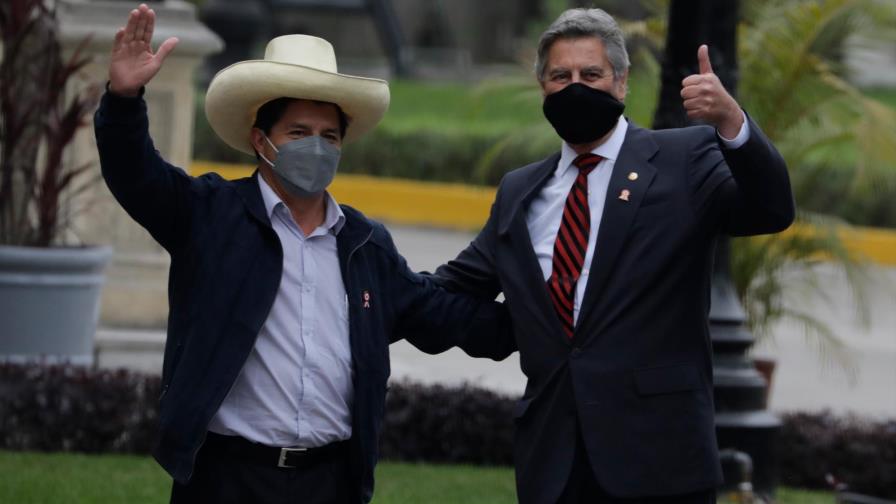 Castillo se reúne con rey de España, enviado de Biden y presidente Lasso