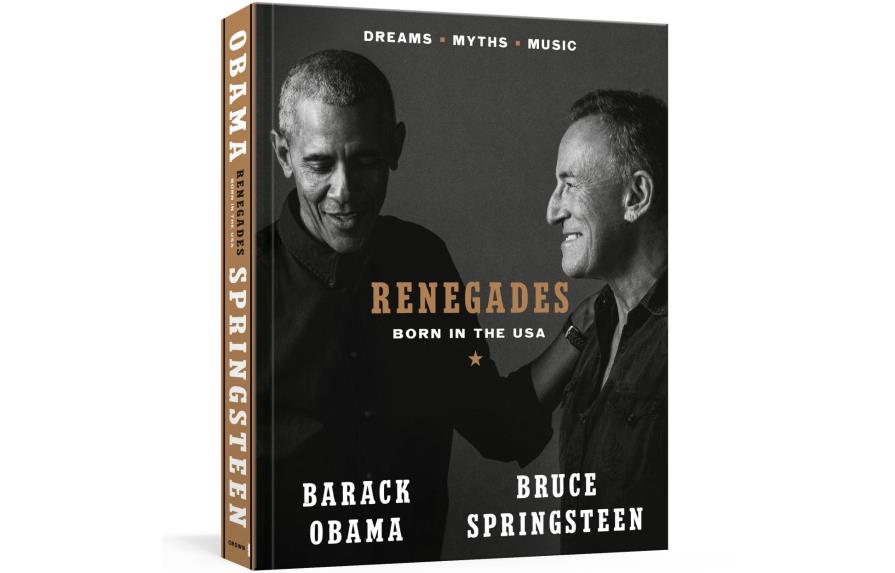 Obama y Springsteen publican su libro “Renegades” en octubre