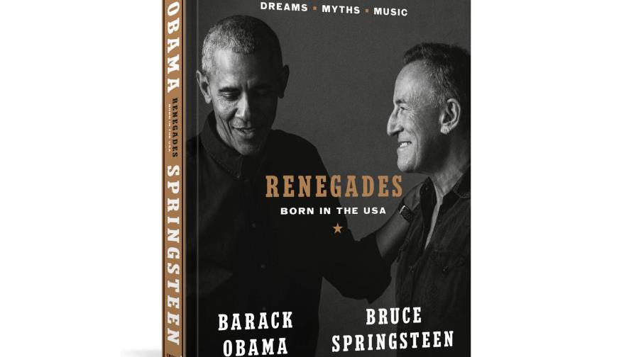 Obama y Springsteen publican su libro “Renegades” en octubre