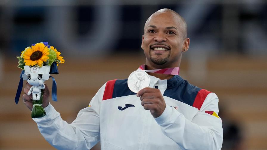 Ray Zapata: el dominicano, plata de España en gimnasia