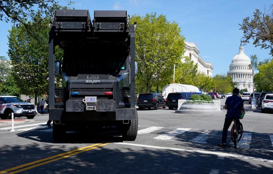 Policía en EEUU investiga una “amenaza de bomba” cerca del Capitolio