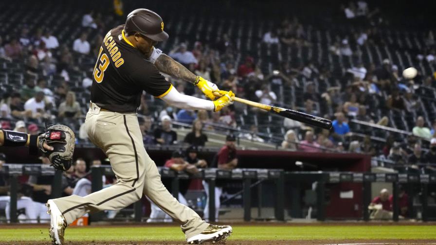 Padres ganan a Arizona; Manny Machado la saca para su jonrón 23