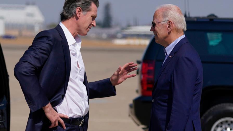 Biden va al oeste de EEUU arrasado por incendios en vísperas de elección en California