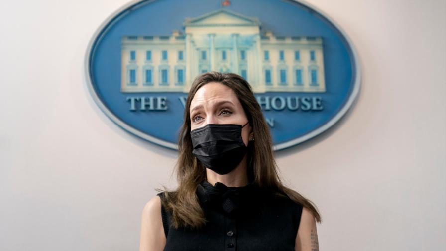 Angelina Jolie visita la Casa Blanca para denunciar la violencia machista