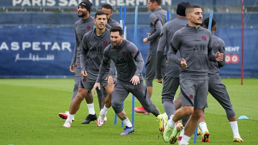 Messi titular con el París SG contra el Manchester City en Champions