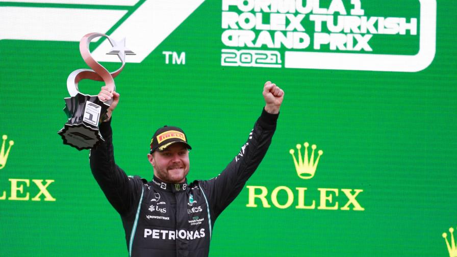 Bottas se lleva GP de Turquía; Verstappen recupera liderato