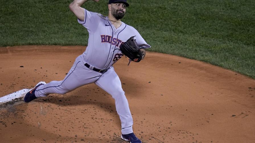 Houston con mexicano José Urquidy busca empatar serie ante Bravos