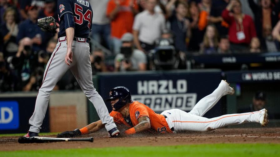 Sirí Mundial: novato dominicano ayuda en triunfo de Astros Sirí Mundial: novato dominicano ayuda en triunfo de Astros