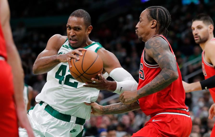 Horford encestó 20 y tomó 10 rebotes, pero Boston cayó ante Chicago