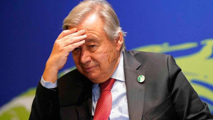 Guterres: marca de calentamiento global, en “soporte vital”