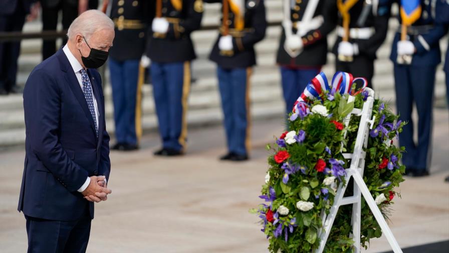 Biden pide no olvidar el sacrificio de excombatientes de EE.UU. en Afganistán