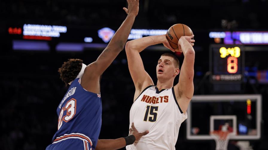 Los Knicks sucumben ante los Nuggets de Jokic