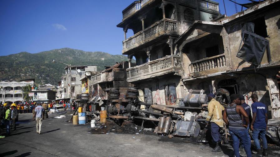 En Haití, miseria y pandillas detrás de la explosión trágica de un camión cisterna