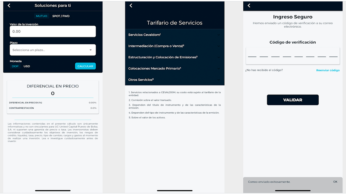 La plataforma de United Capital es la primera App del mercado de valores de la República Dominicana