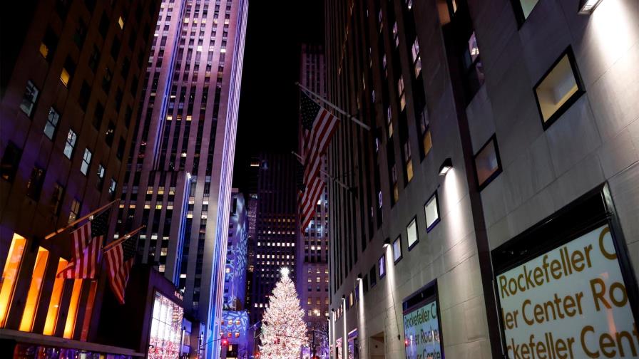 Nueva York inaugura época navideña con el encendido del árbol de Rockefeller Nueva York inaugura época navideña con el encendido del árbol de Rockefeller