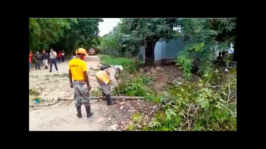 Organismos de socorro de La Altagracia realizan trabajos de prevención ante el paso de la tormenta Fred Organismos de socorro de La Altagracia realizan trabajos de prevención ante el paso de la tormenta Fred