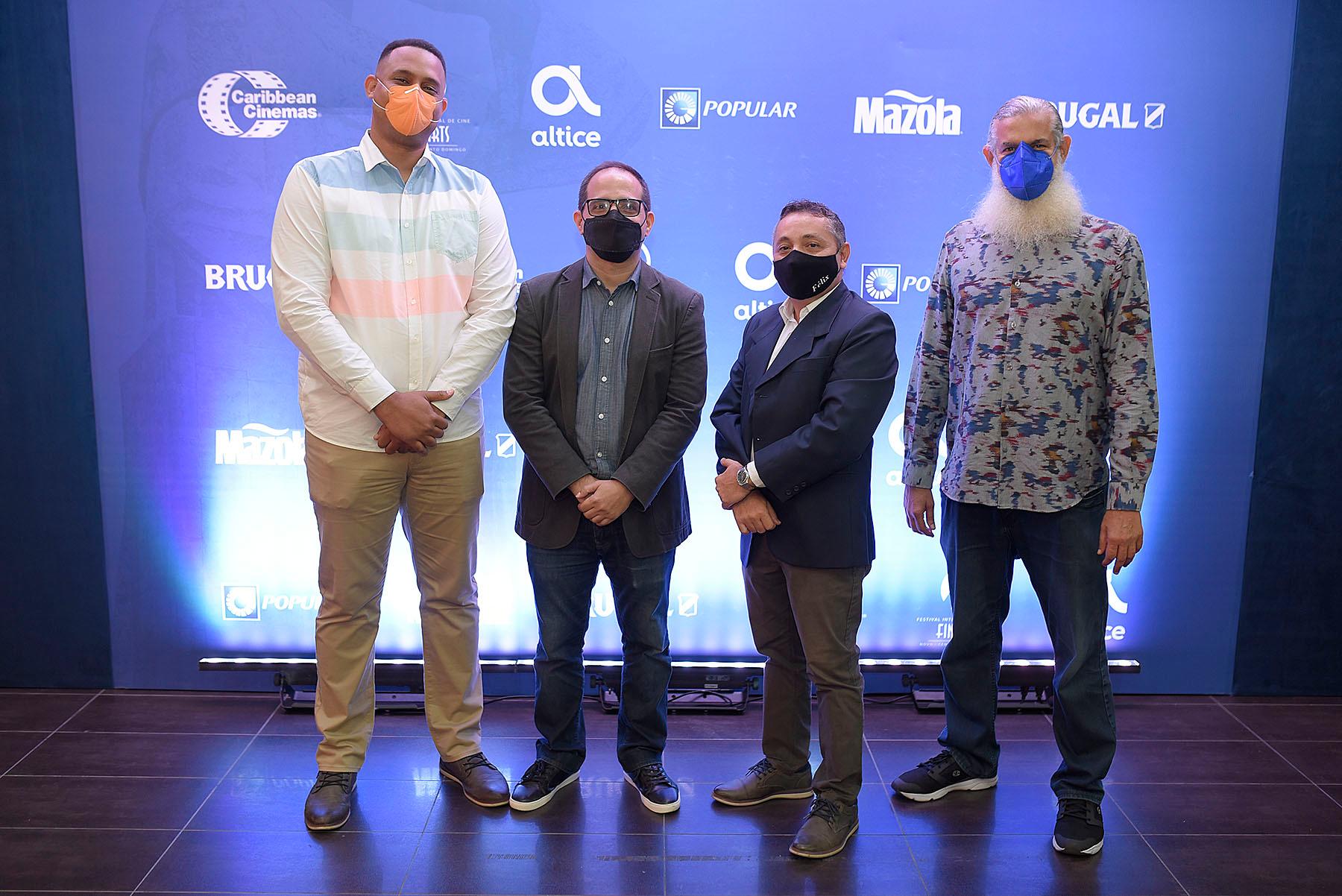 Ariel Feliciano, Joan Prats, Feliz Lora y Jimmy Hungría