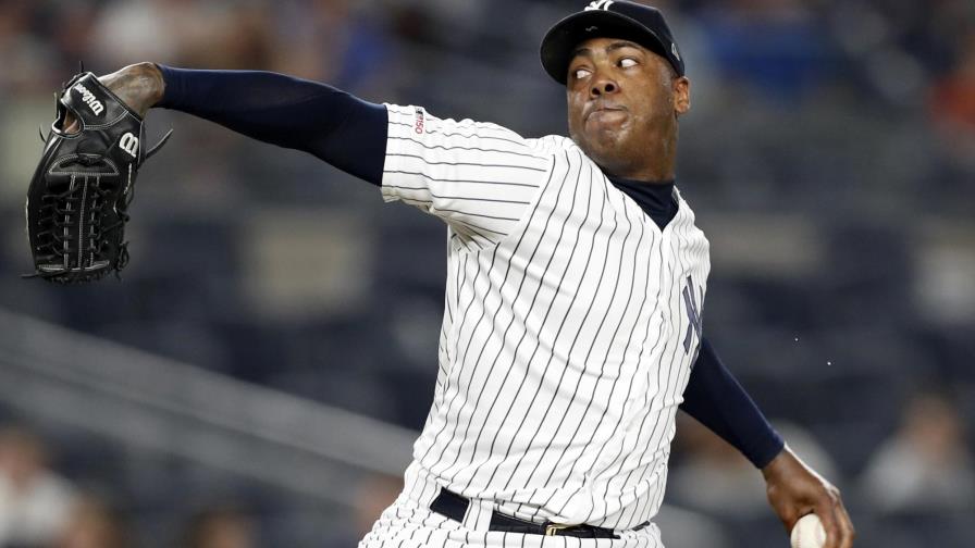 Lanzador Aroldis Chapman da positivo al coronavirus