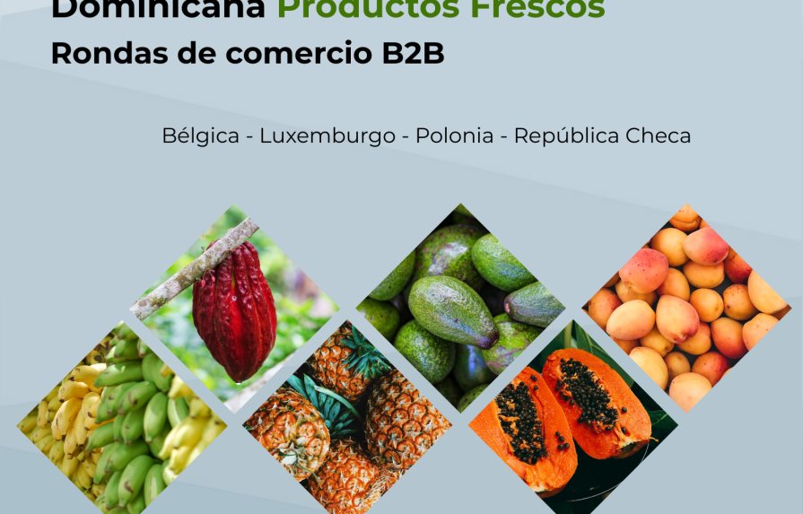Harán feria virtual de productos del agro dominicano para exportar hacia Europa