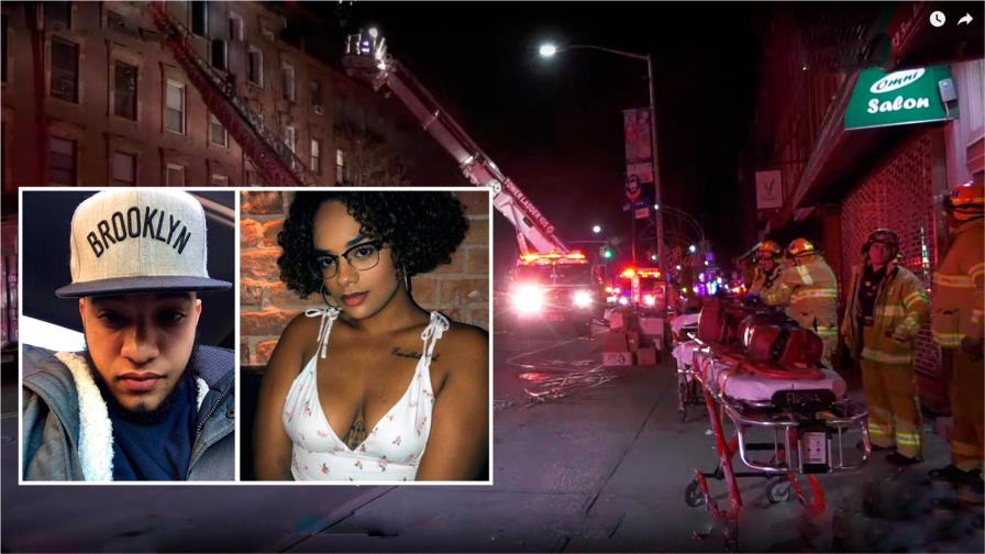 Muere dominicano junto a su pareja tras incendiarse edificio en Brooklyn Muere dominicano junto a su pareja tras incendiarse edificio en Brooklyn
