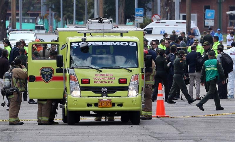 Al menos ocho muertos por carro bomba en Escuela de la Policía en Bogotá