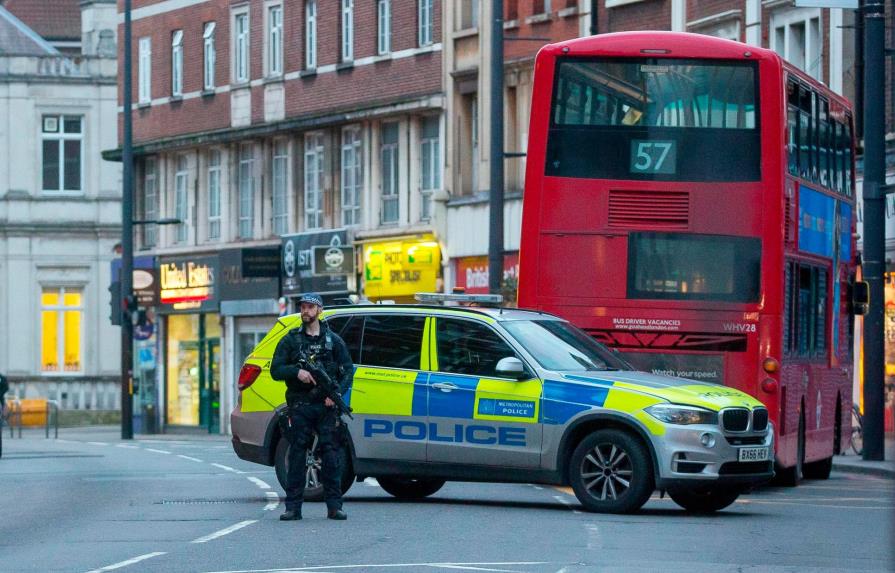 Dos heridos en el incidente terrorista en Londres