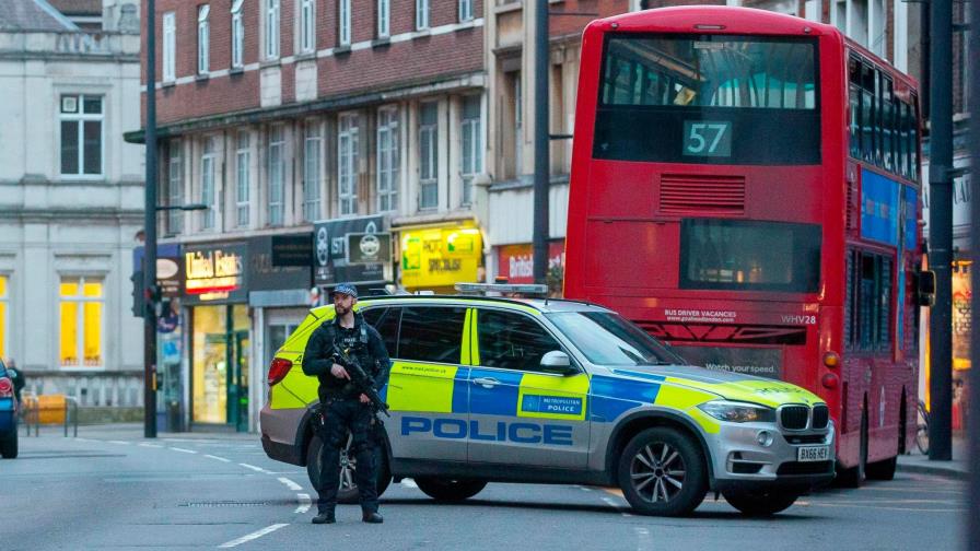 Dos heridos en el incidente terrorista en Londres Dos heridos en el incidente terrorista en Londres
