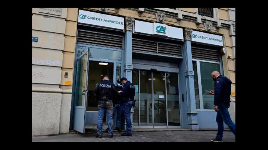 Un robo de película en Milán, asaltan banco a través de túnel y escapan generando una distracción