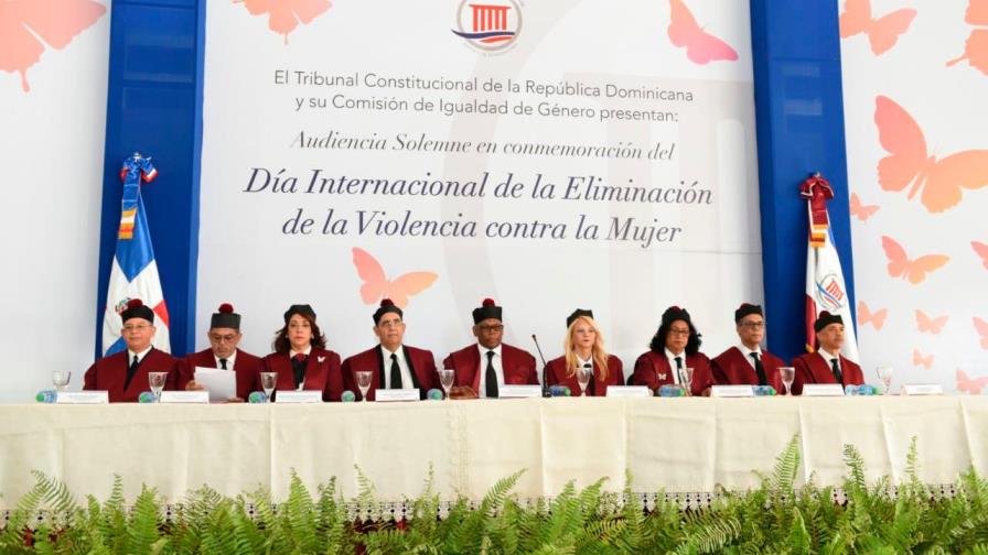 Tribunal Constitucional demanda el cese de la violencia contra la mujer 
