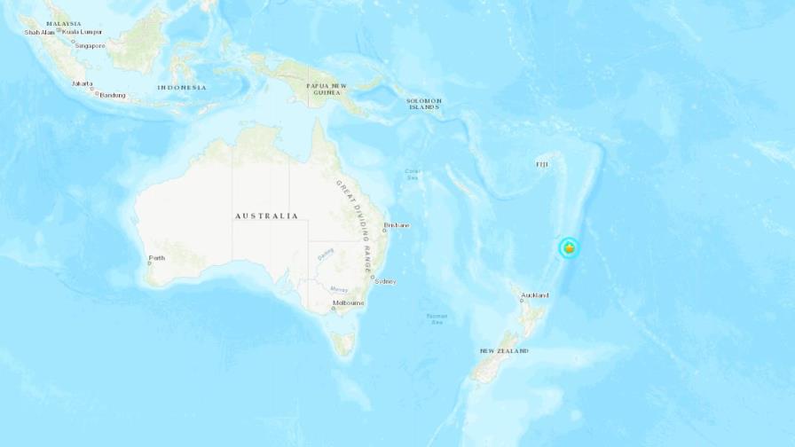 Un seísmo de magnitud 6.3 sacude las islas Kermadec de Nueva Zelanda